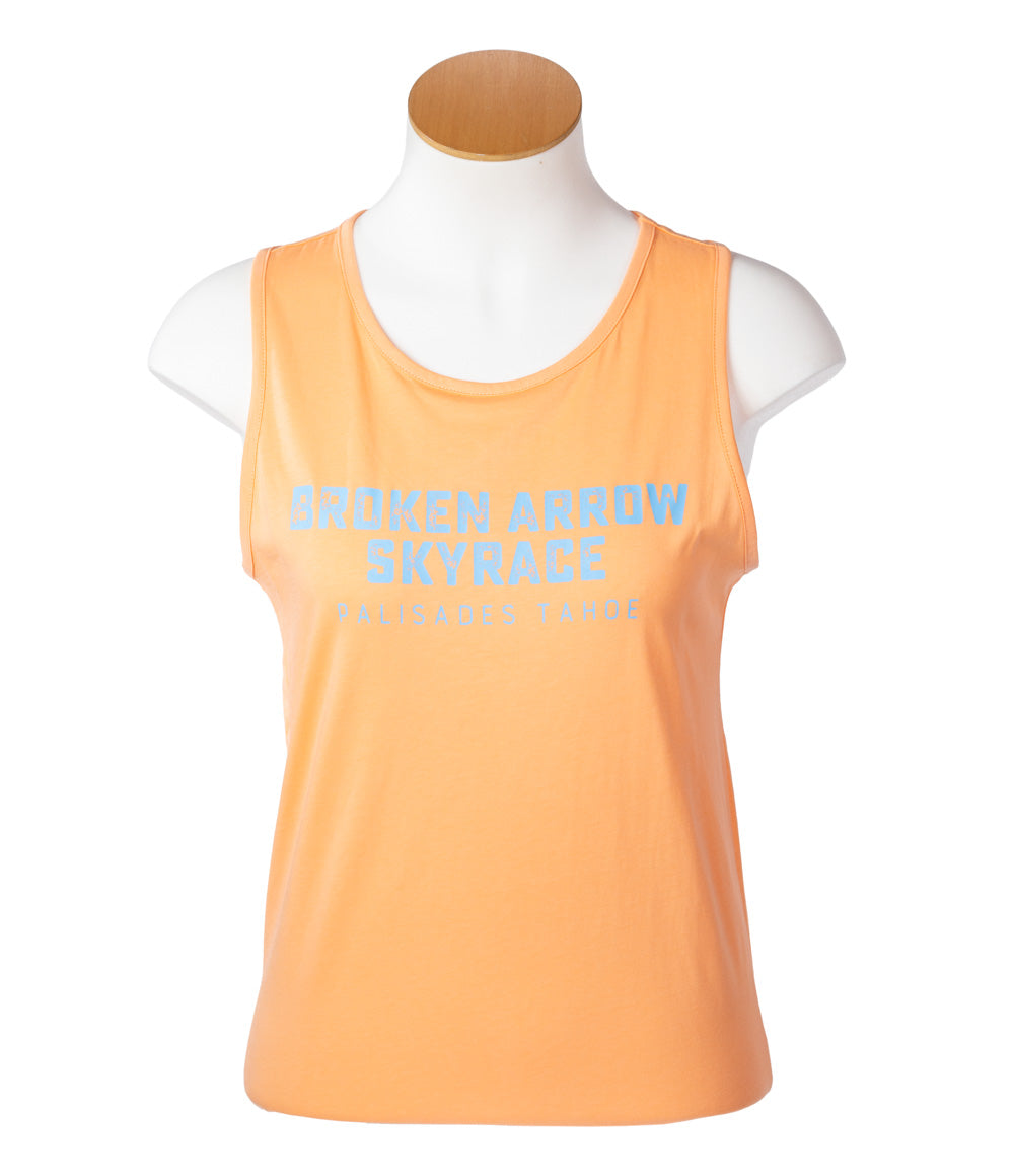 W Broken Arrow Script Logo Tank