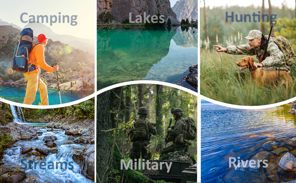 Water Filter Straw (Camo)