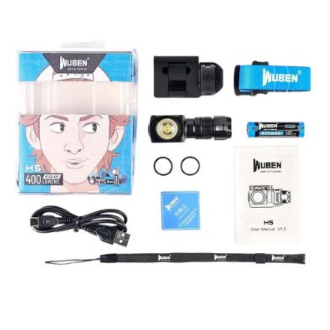 WUBEN H5 Multifunctional Clip Flashlight