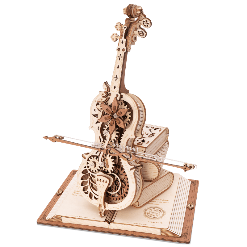 3D Wooden Puzzle Music Box Gift- HMT24MB