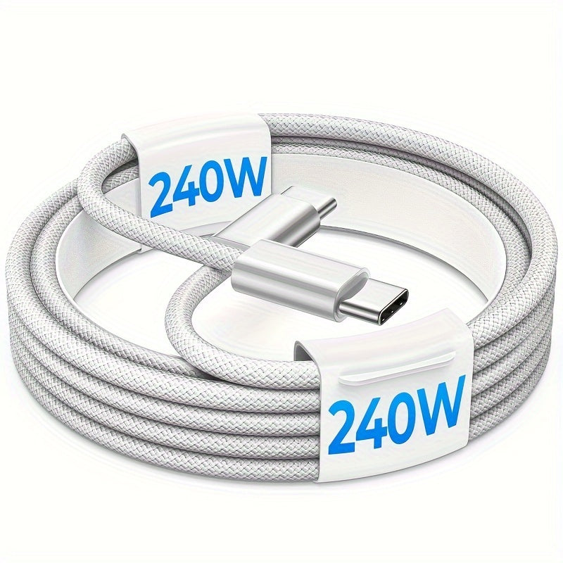 240W Super Fast PD Charging Type-C Cable for Multiple Devices TJR5X9L