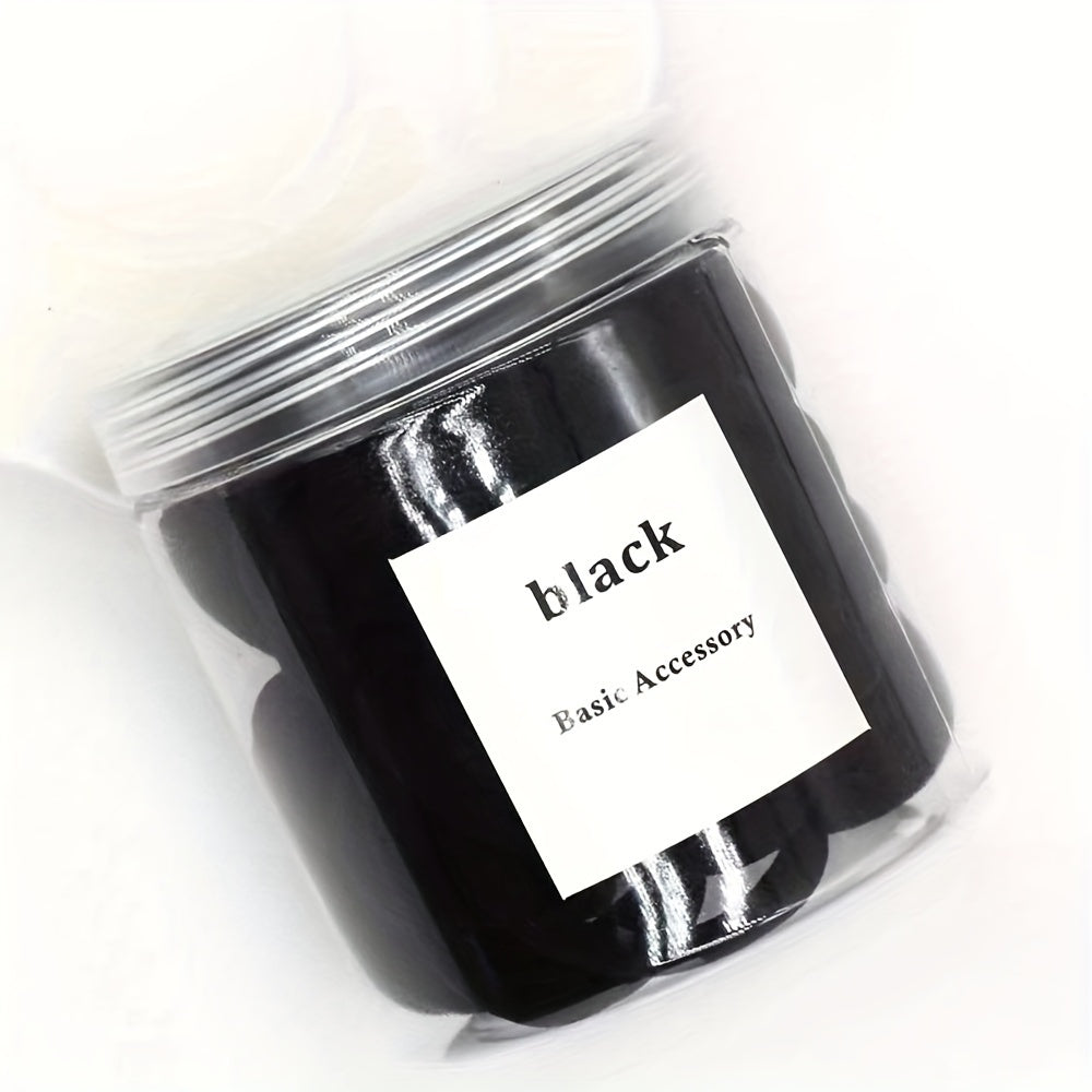 50pcs Premium Elastic Hair Ties - D9HU