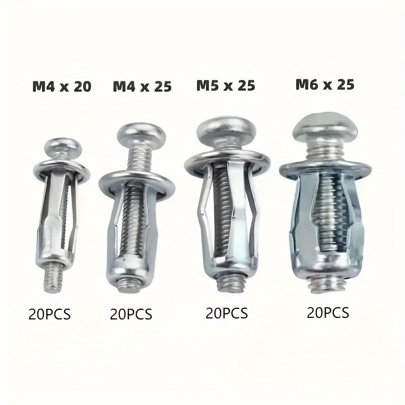 80pcs Petal Expansion Nut Set-CZVN