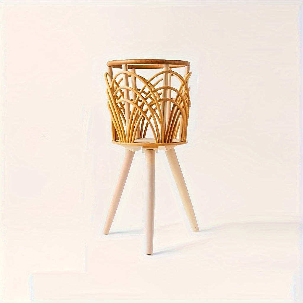 Wooden Woven Vase Fillers with Handles - 2SMF