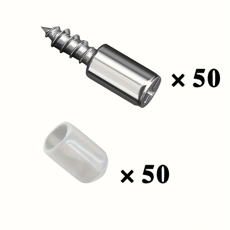 100pcs AntiSlip Shelf Pins Screws-995E