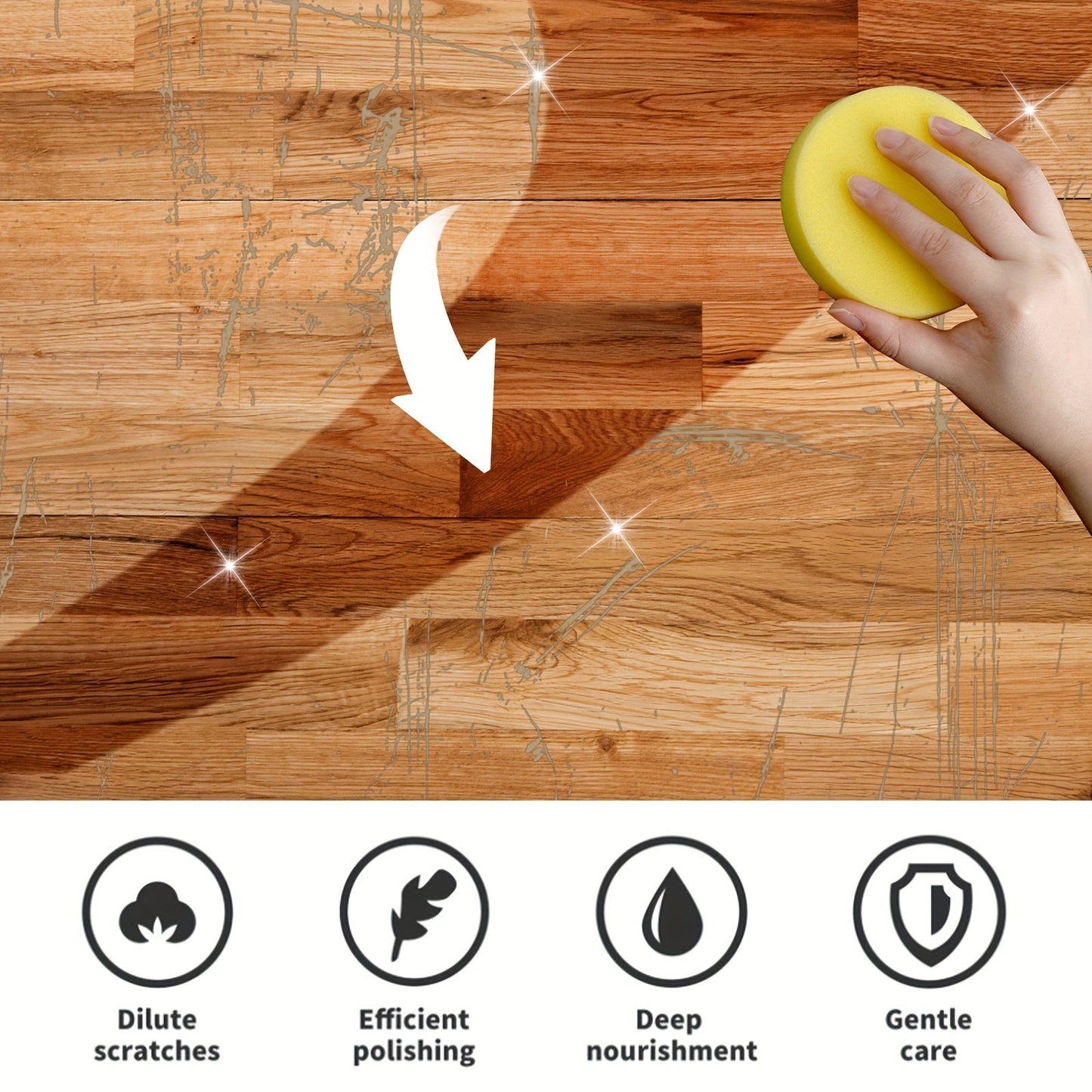 Jakehoe Premium Furniture Wax Set Scratch Remover Smokeless 80ML-6LDI