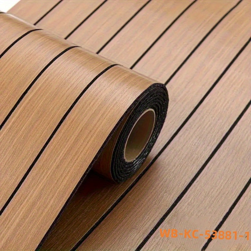 3D Wood Grain SelfAdhesive Wallpaper Roll-YUIL