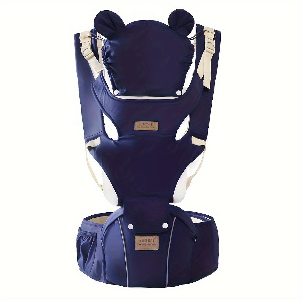 6in1 Ergonomic Baby Harness with Hip Seat Gray-TE1N
