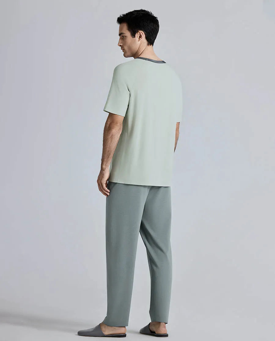 Aimer Men Algae Pajama Trousers