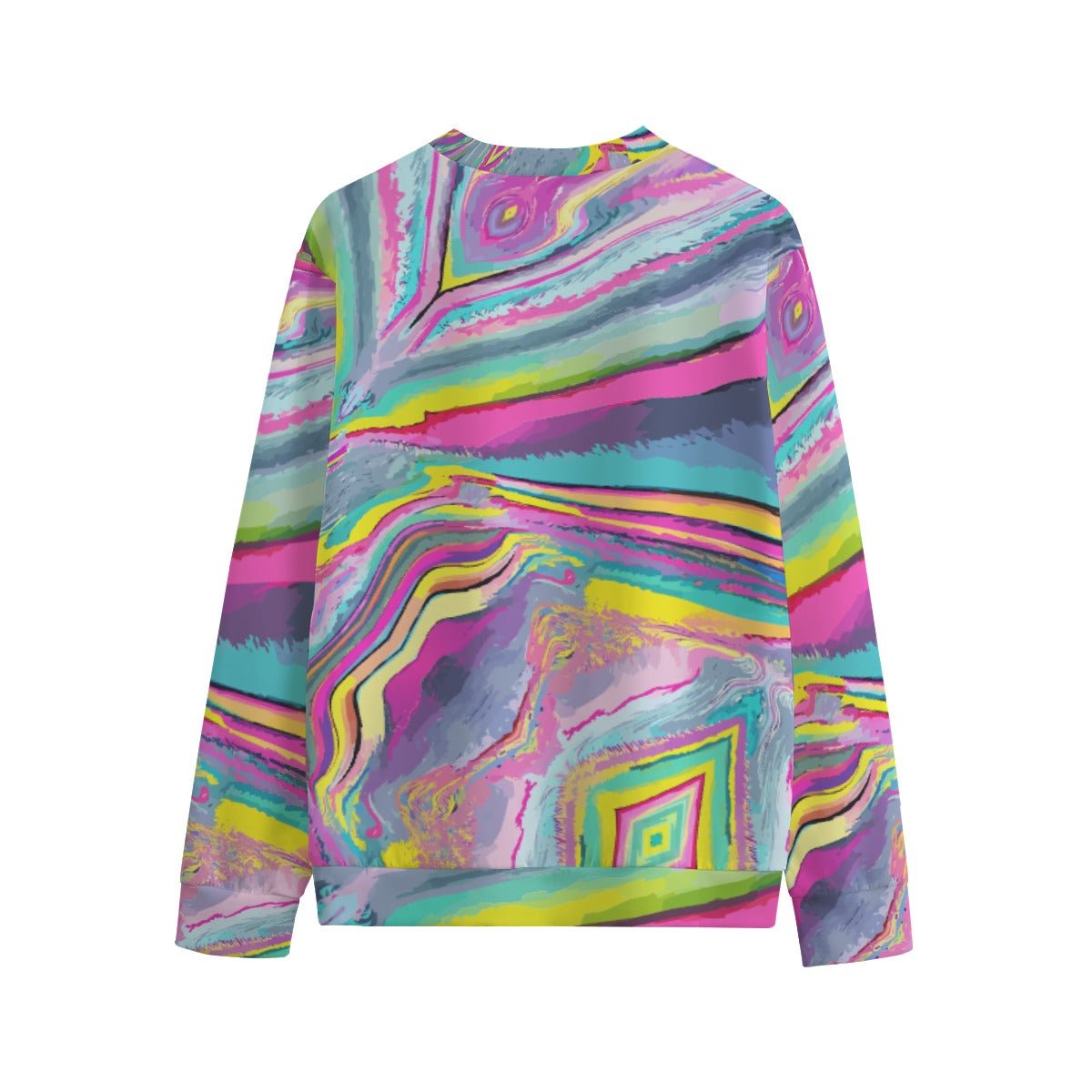 Melted Candy All-Over-Print Unisex Sweatshirt | 100% Cotton 310GSM
