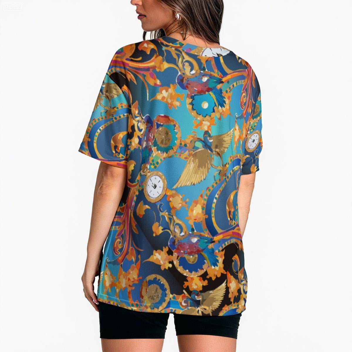All-Over Print Women's Loose Fit T-Shirt