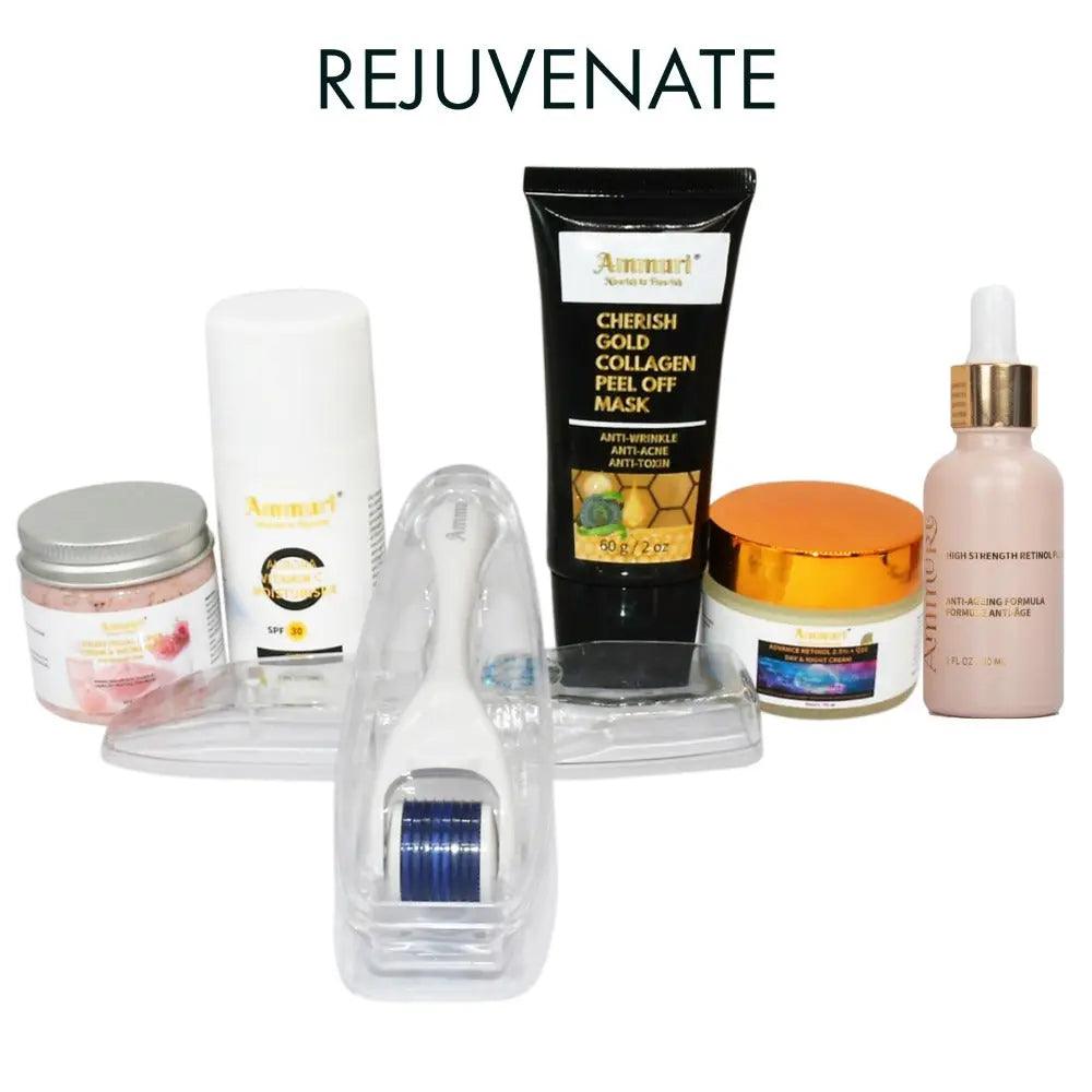Ammuri Anti-Aging Retinol & Gold Skincare Package