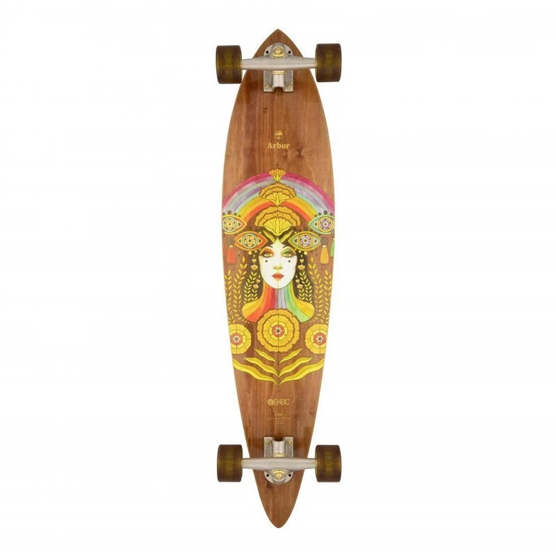 Arbor Fish Solstice B4BC 37 Performance Complete Longboard - 8.5″