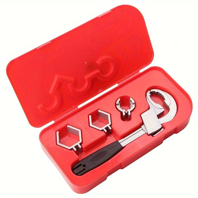 Adjustable Universal Double-Ended Wrench, Open-End Spanner TJR3T7N