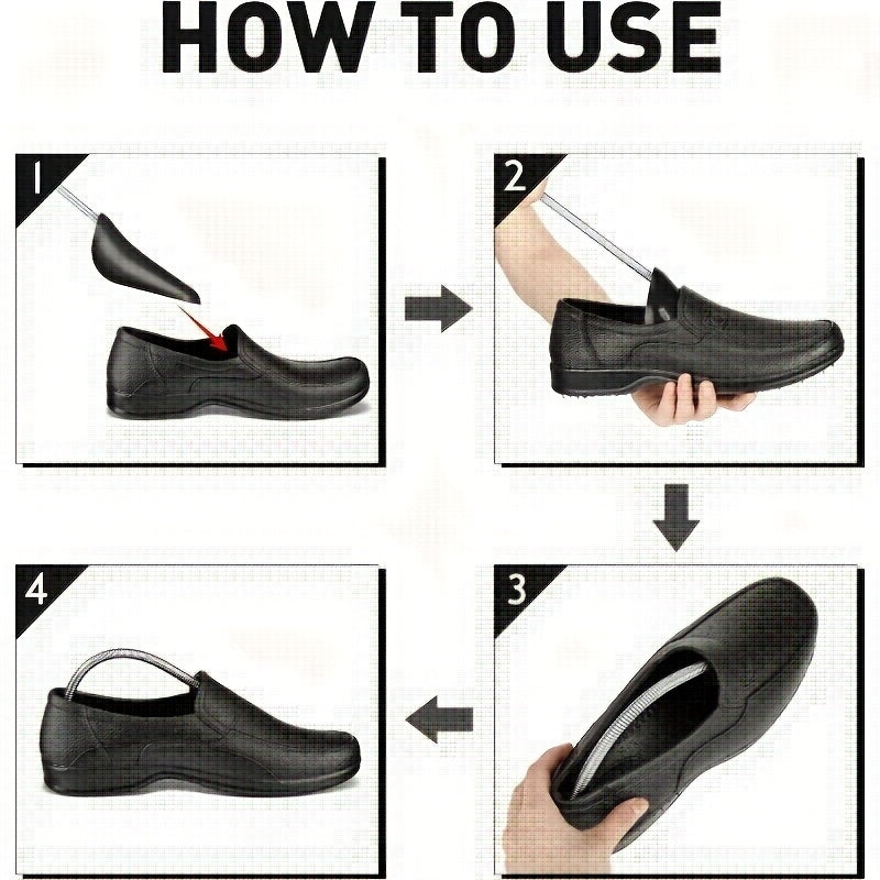10pcs Adjustable Shoe Stretchers Durable Plastic Shoe Tree-7JYH