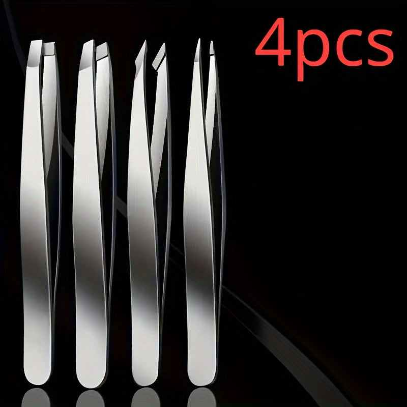 4pcs Professional Tweezers Set - PSC9
