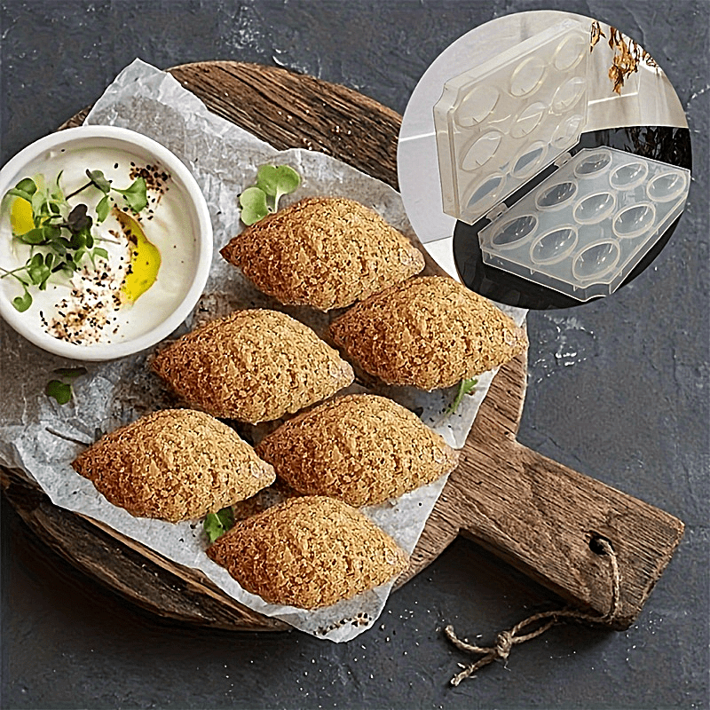 9Hole Kibbeh Maker DIY Meatball Tool-99IR