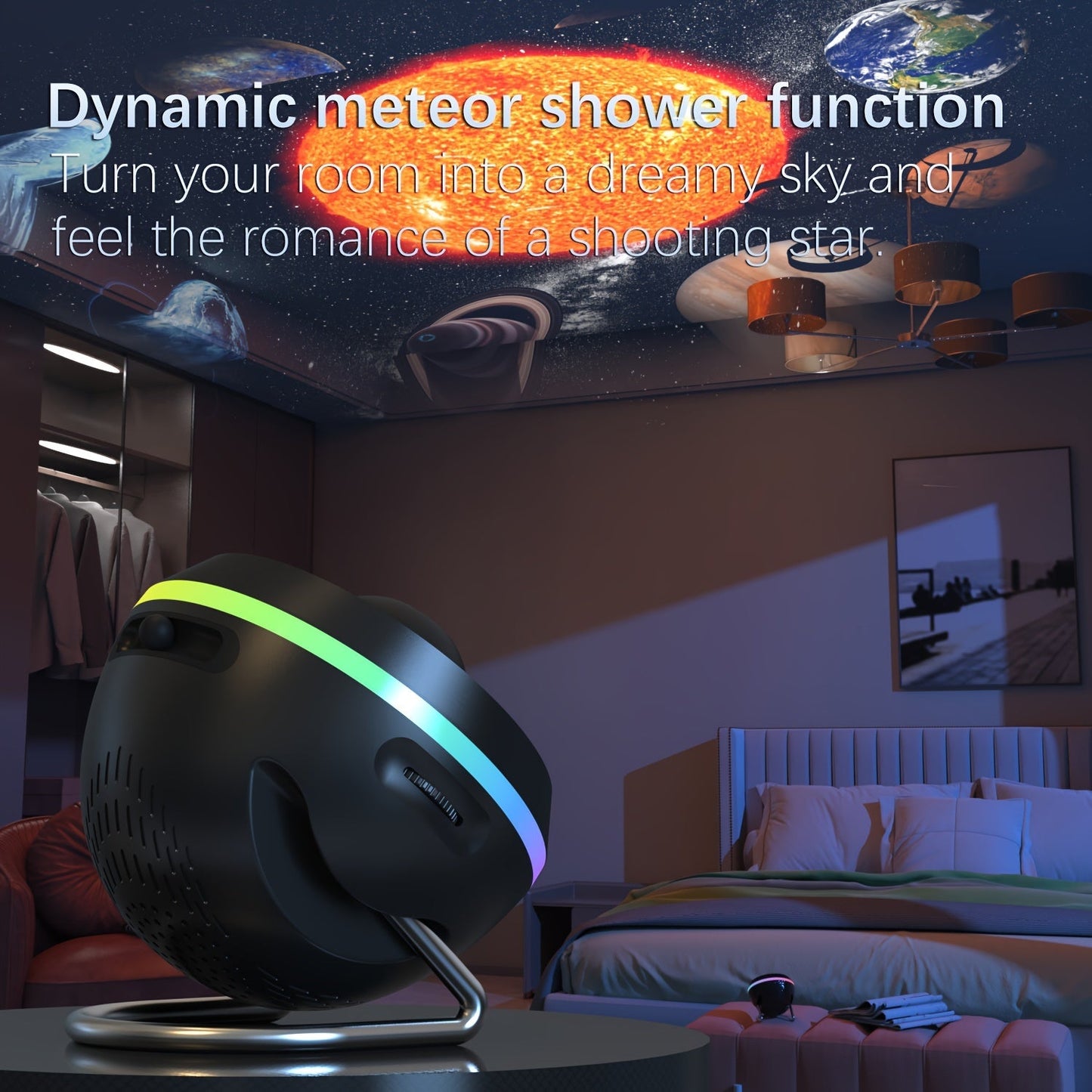 13-in-1 Galaxy Projector with LED Night Light - TJR5M8Q