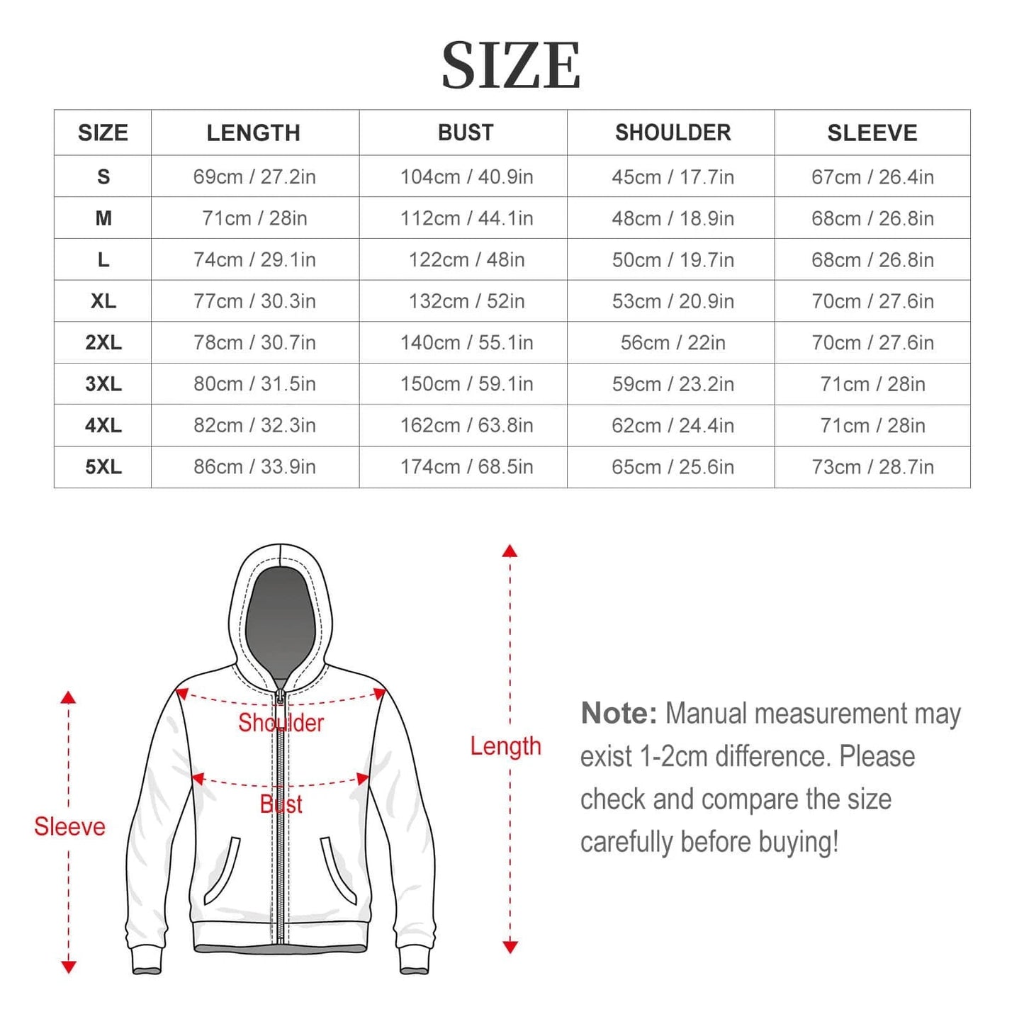 Maximalist AOP Plush-Lined Full-Zip Hoodie | 480gsm Scuba-Shell Heavyweight Cold-Weather Streetwear — Festival Winter Statement Layer (S–5XL)