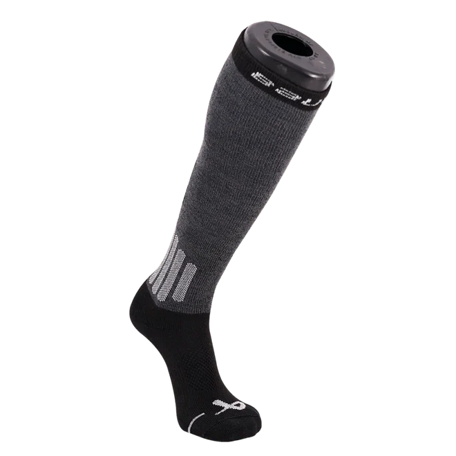 BAUER PRO 360 CUT RESISTANT TALL SOCK - GREY