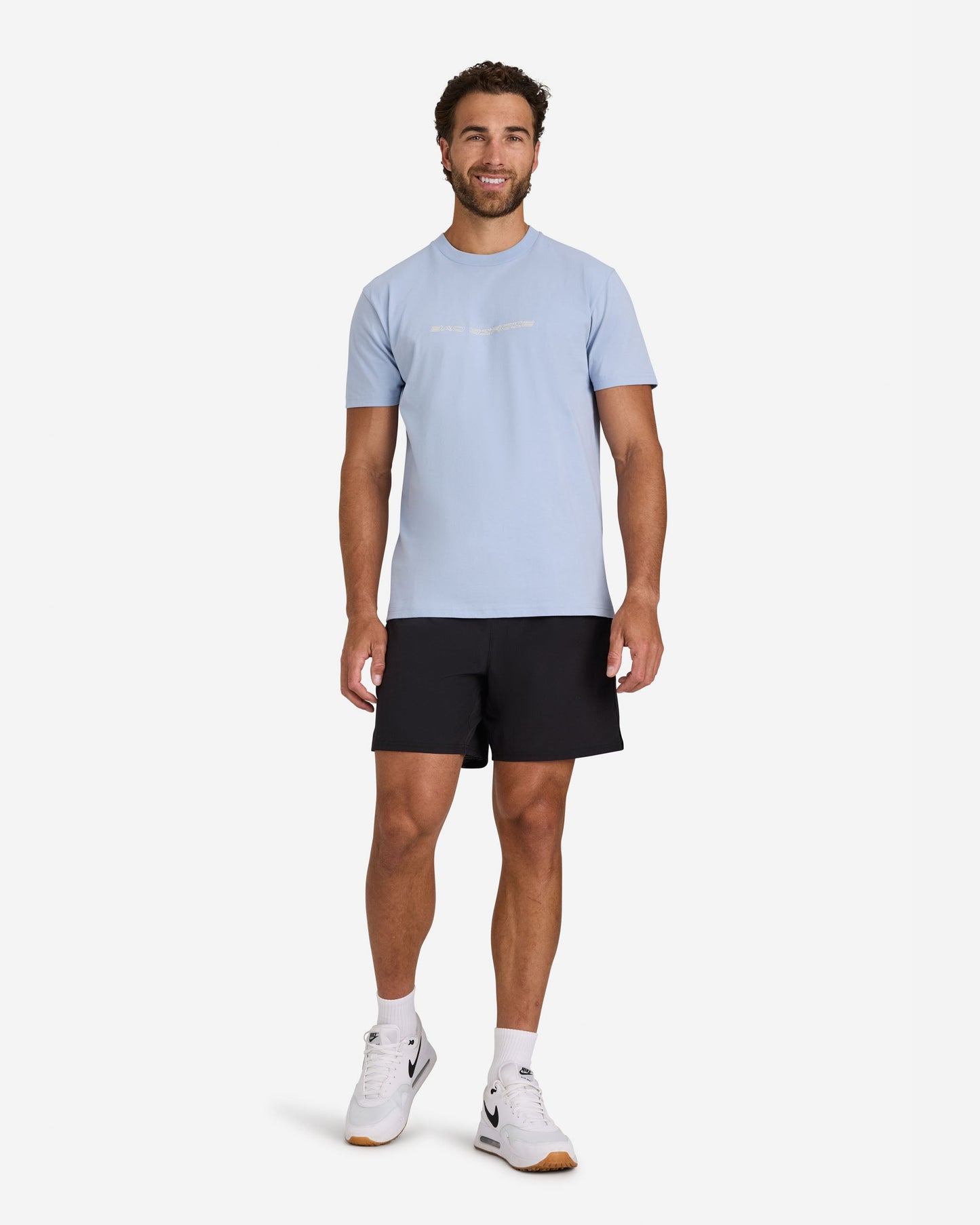 Birdie Blur Tee - Blue Blizzard
