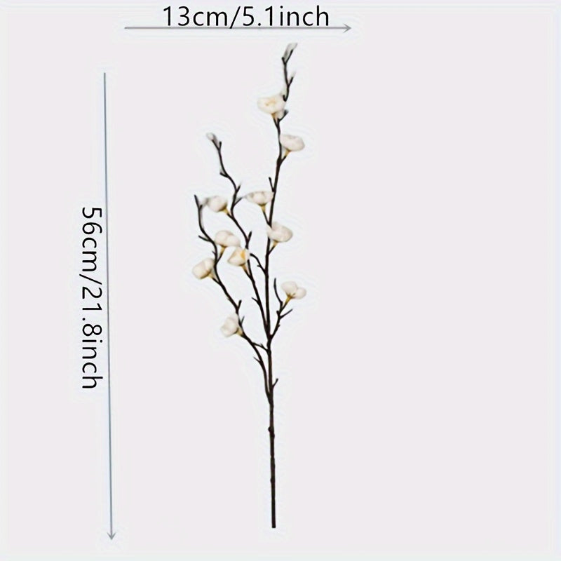 5-Pack Artificial Plum Blossom Branches - P2DM