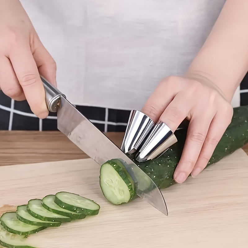 3pcs Kitchen Garlic Peeler & Ginger Planer Set, Steel TJR7B4D