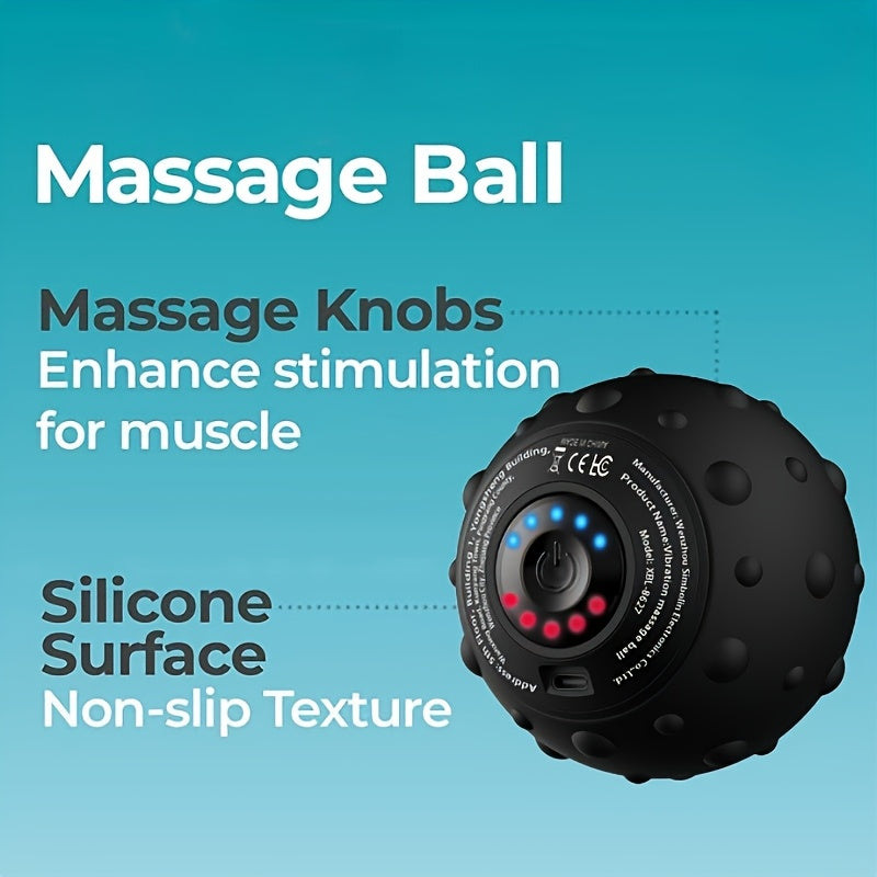 5Speed Rechargeable Vibration Massage Ball-MJ5E