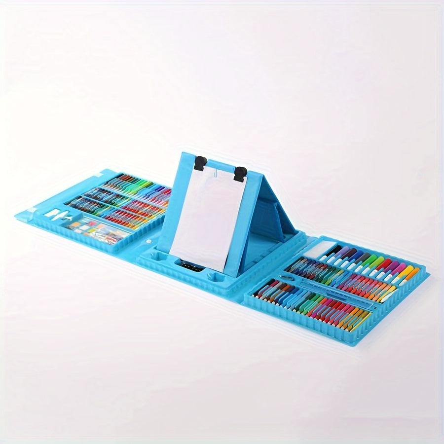208Piece Youngsters Art Set Perfect Winter Gift-BI0F