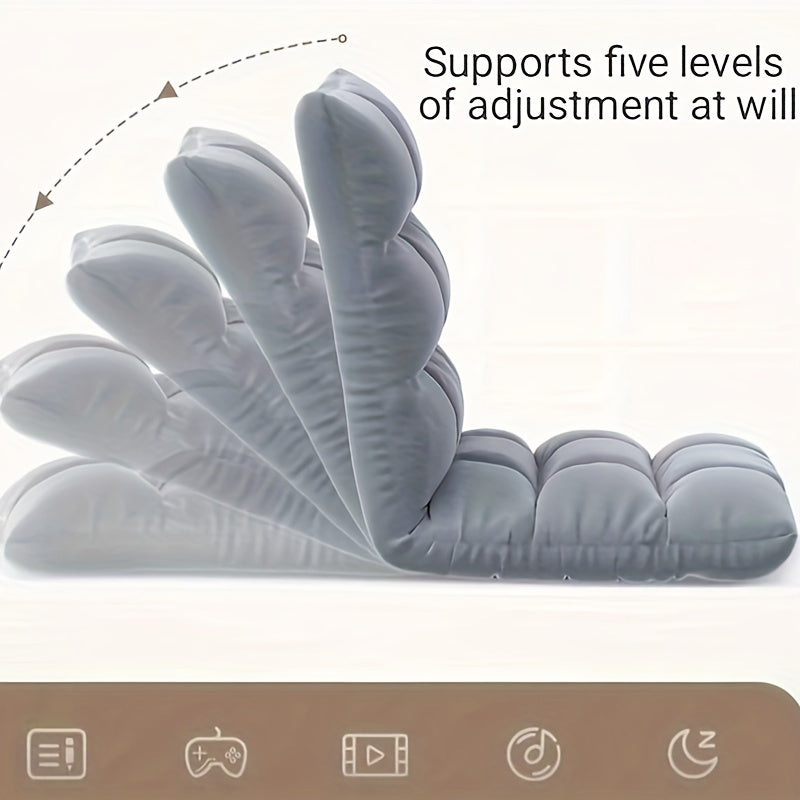 Adjustable Comfort Cushion, 5-Level Support & Zip Closure TJR5K9V