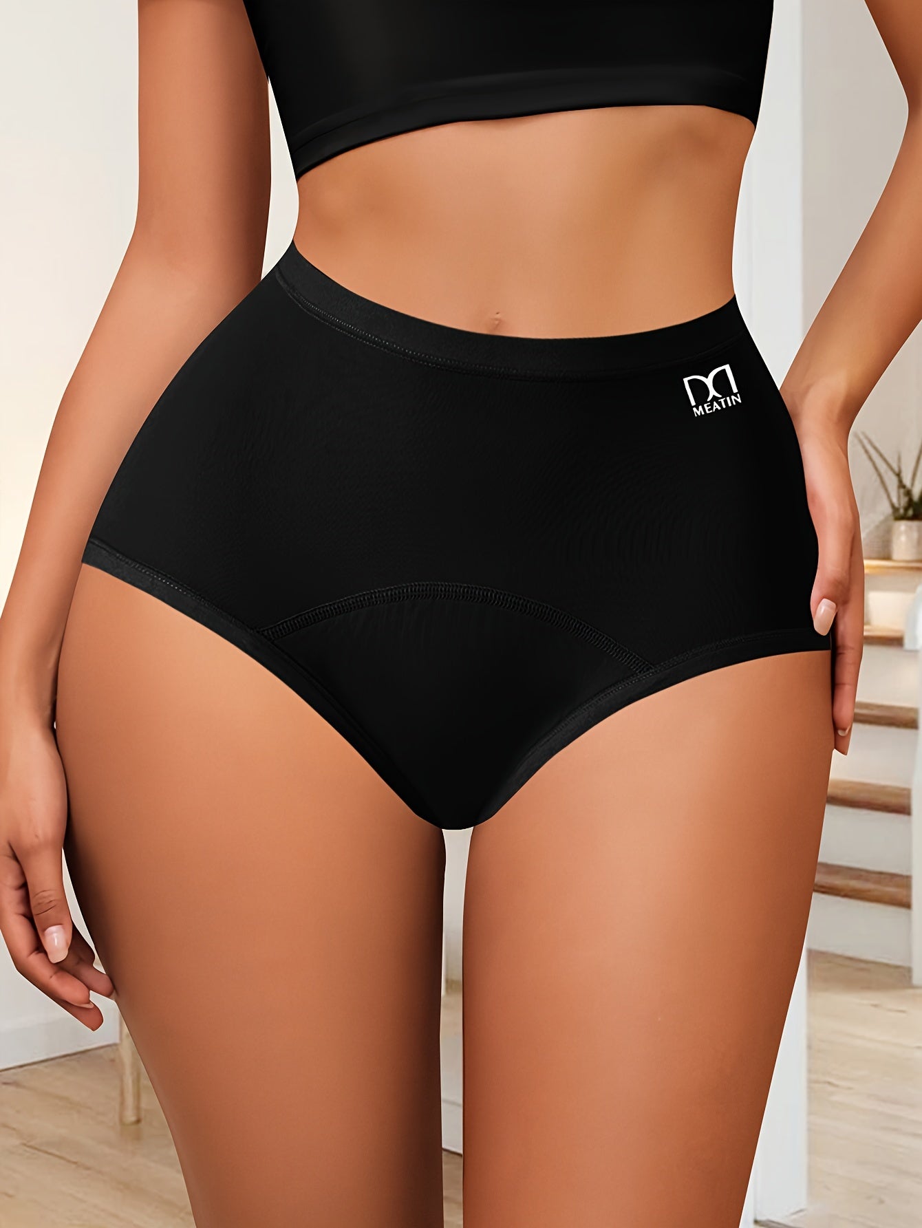 3pcs Women's Leakproof Period Panties, Ultra Absorbent TJR8M5D