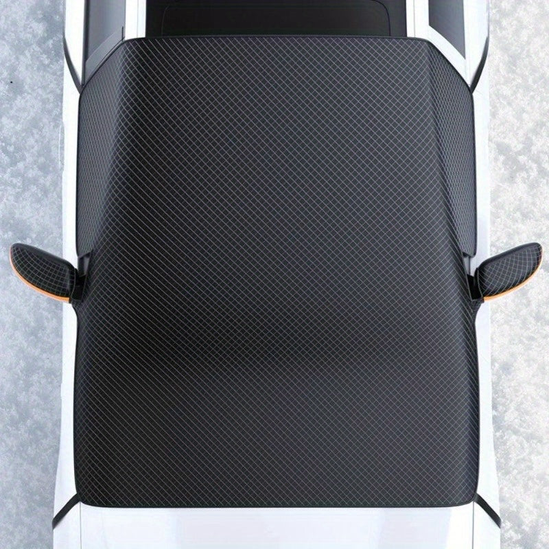 Universal Polyamide Car Sunshade, Magnetic Frost Cover TJR8L5D