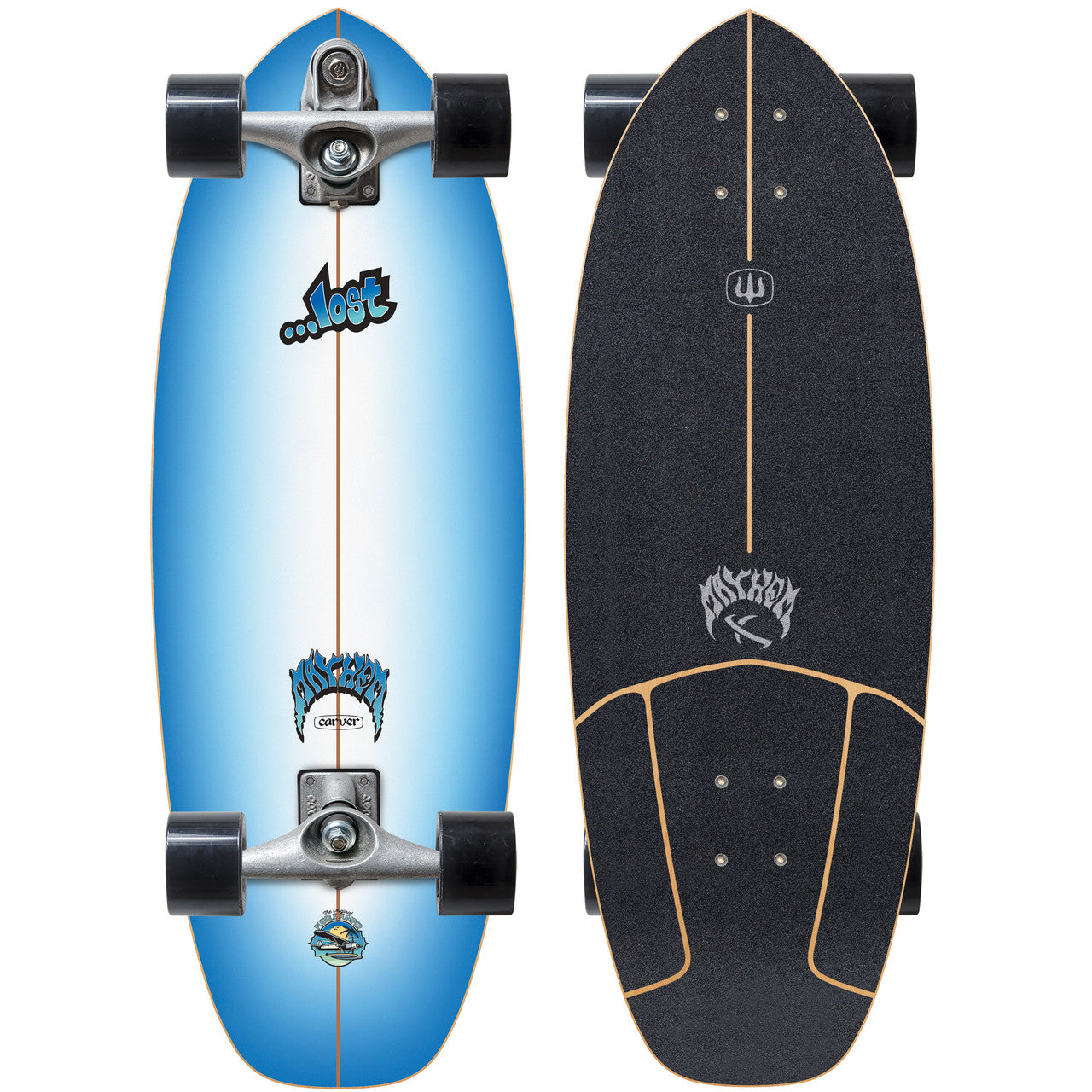 Carver x Lost Puddle Jumper Surfskate Complete C7 (V4) - 30.5"