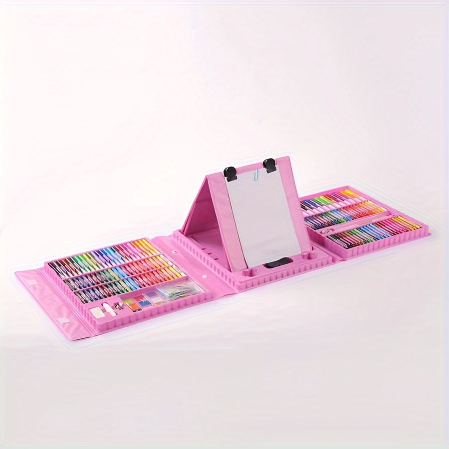 208Piece Youngsters Art Set Perfect Winter Gift-BI0F