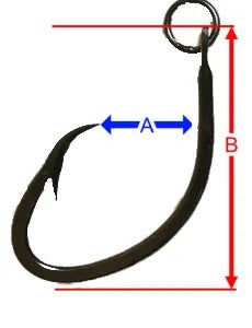 Quick Rig - Matte Black Charlie Brown Hooks with Welded Rings