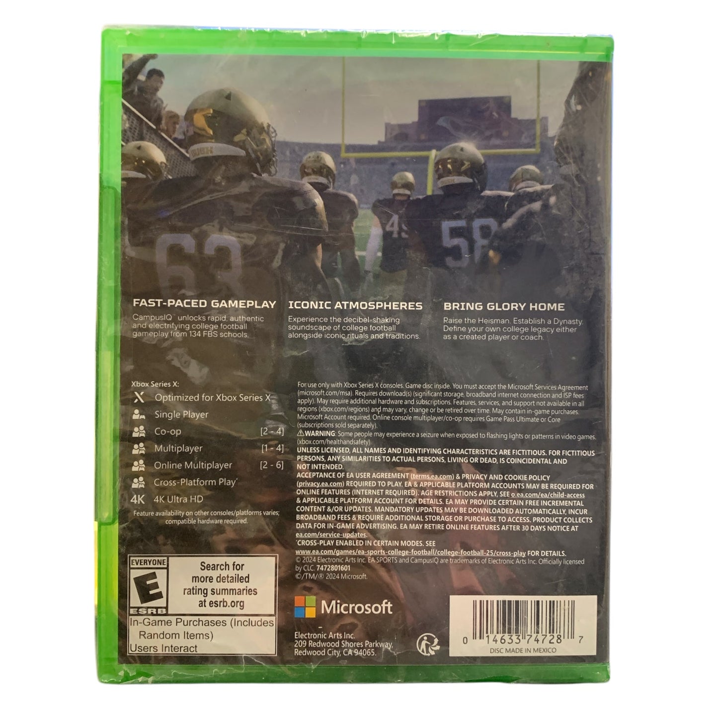 Electronic Arts Sports presents College Football 25 for Xbox Series X