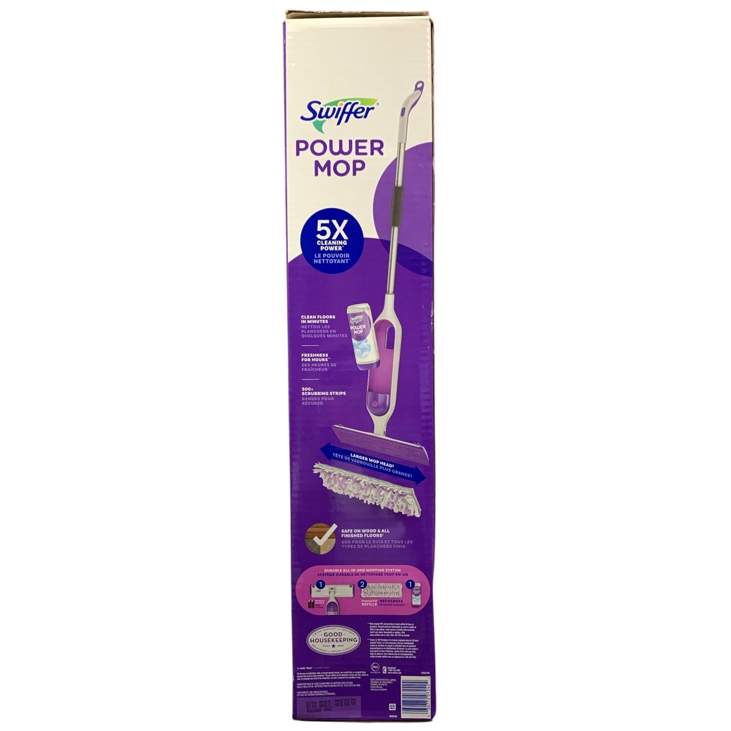 Swiffer Power Mop Multi-Surface Starter Mopping Kit, Fresh Scent