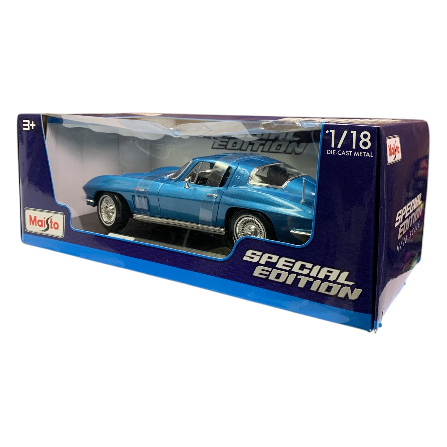 Maisto Special Edition 1/18 Scale Die Cast Metal 1965 Chevrolet Corvette
