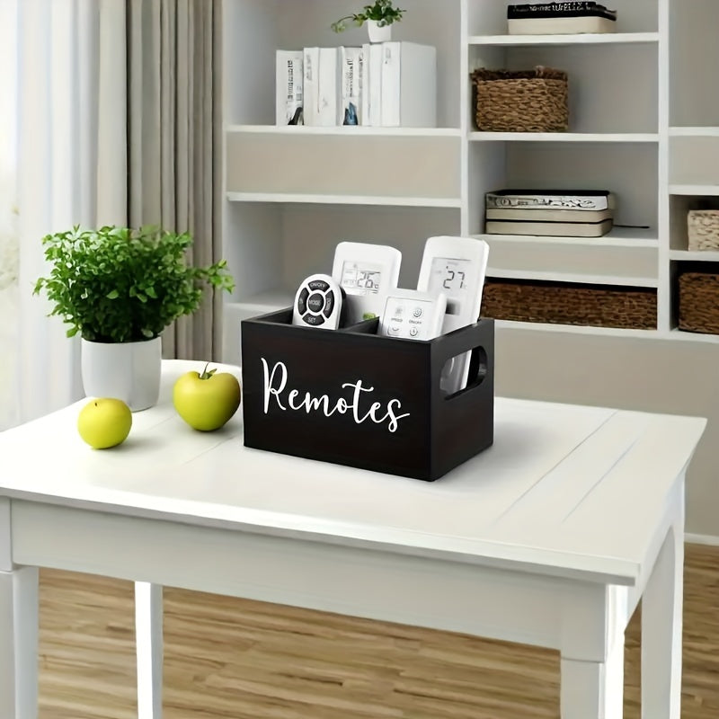 Wooden Remote Organizer- HMT24RO