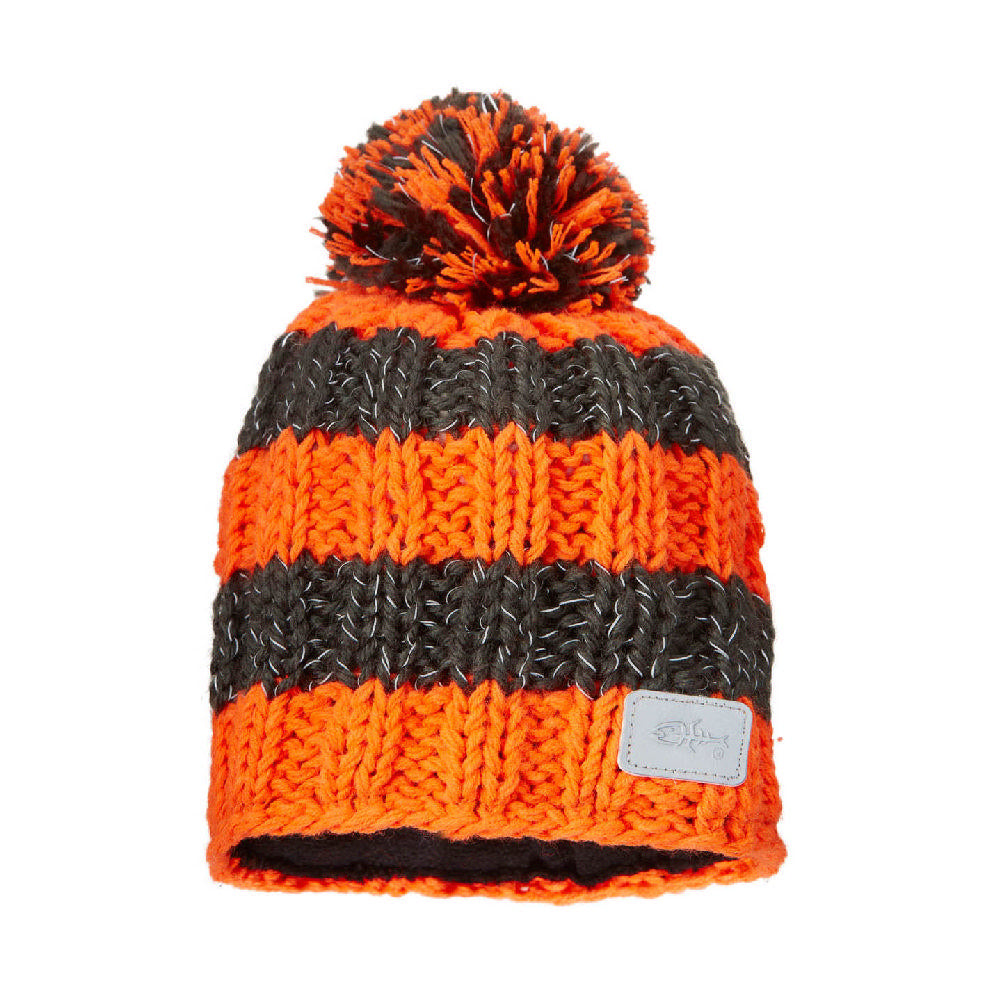 Screamer Kids Shine Bobble Hat, Orange