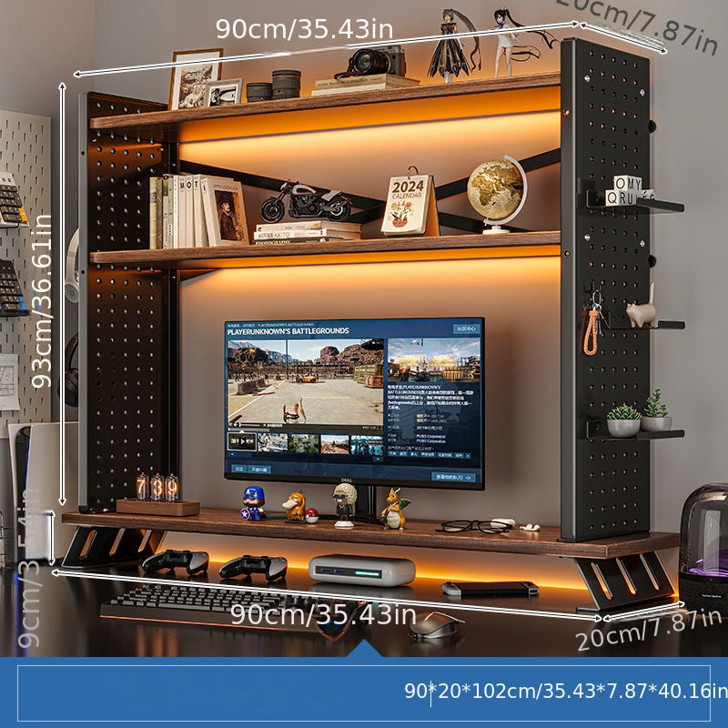 Desktop Organizer with Monitor Stand- HMT17DS