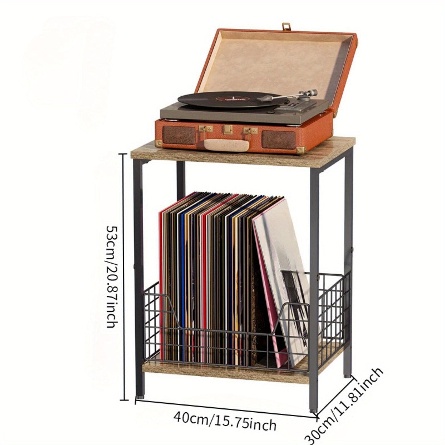 2-Tier Record Player Table - X3NL