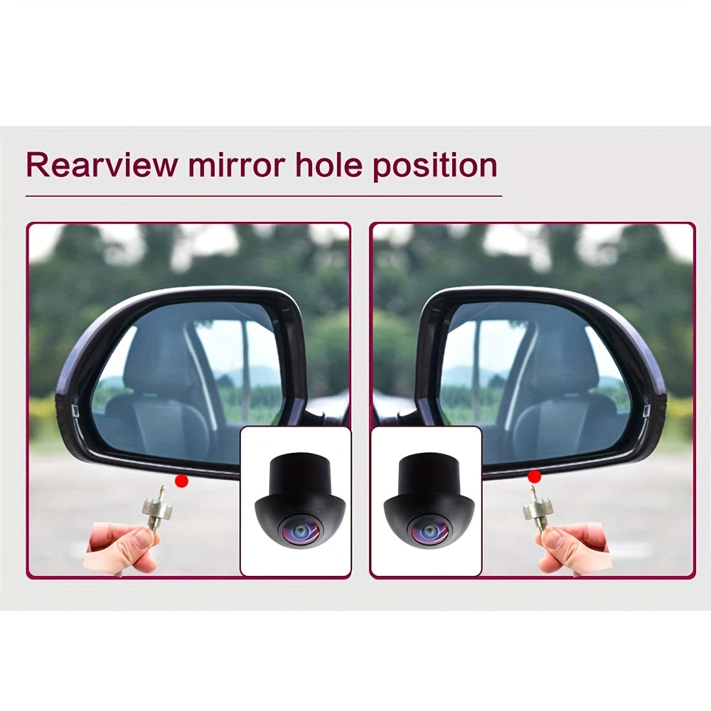 360° Bird View Car Camera with Night Vision & HD Quality TJR1X5M