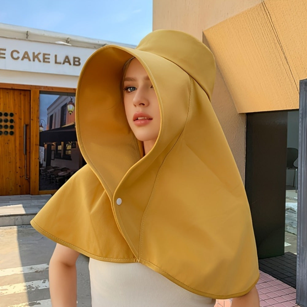 Women's Oversized Sun Brim Hat, Lightweight & Water-Resistant TJR9P6X