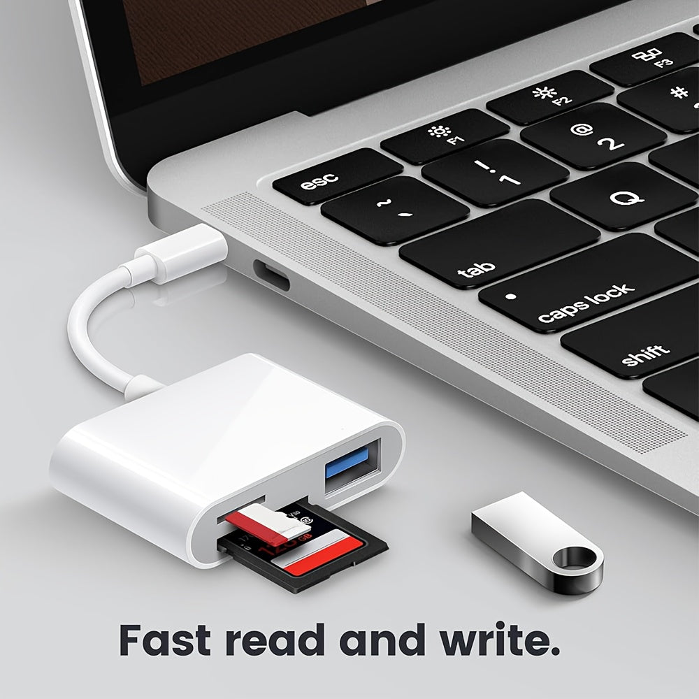 3in1 USB-C Card Reader- HMT17SD
