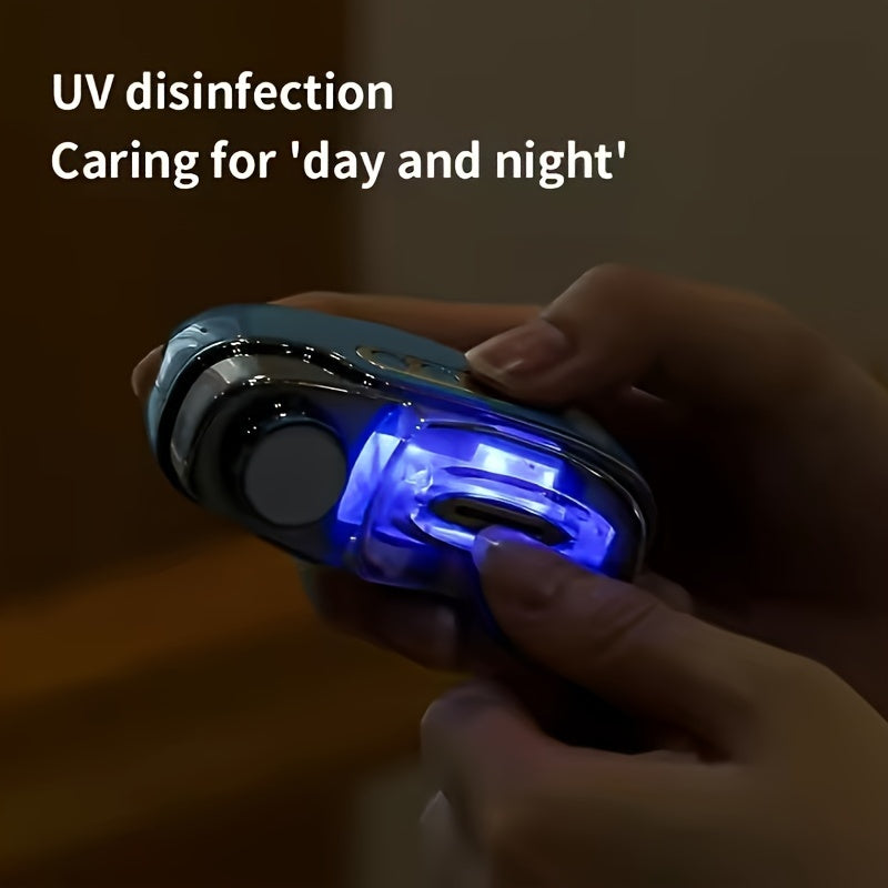 3-in-1 Electric Nail File & Buffer Set, USB Powered TJR7P2X
