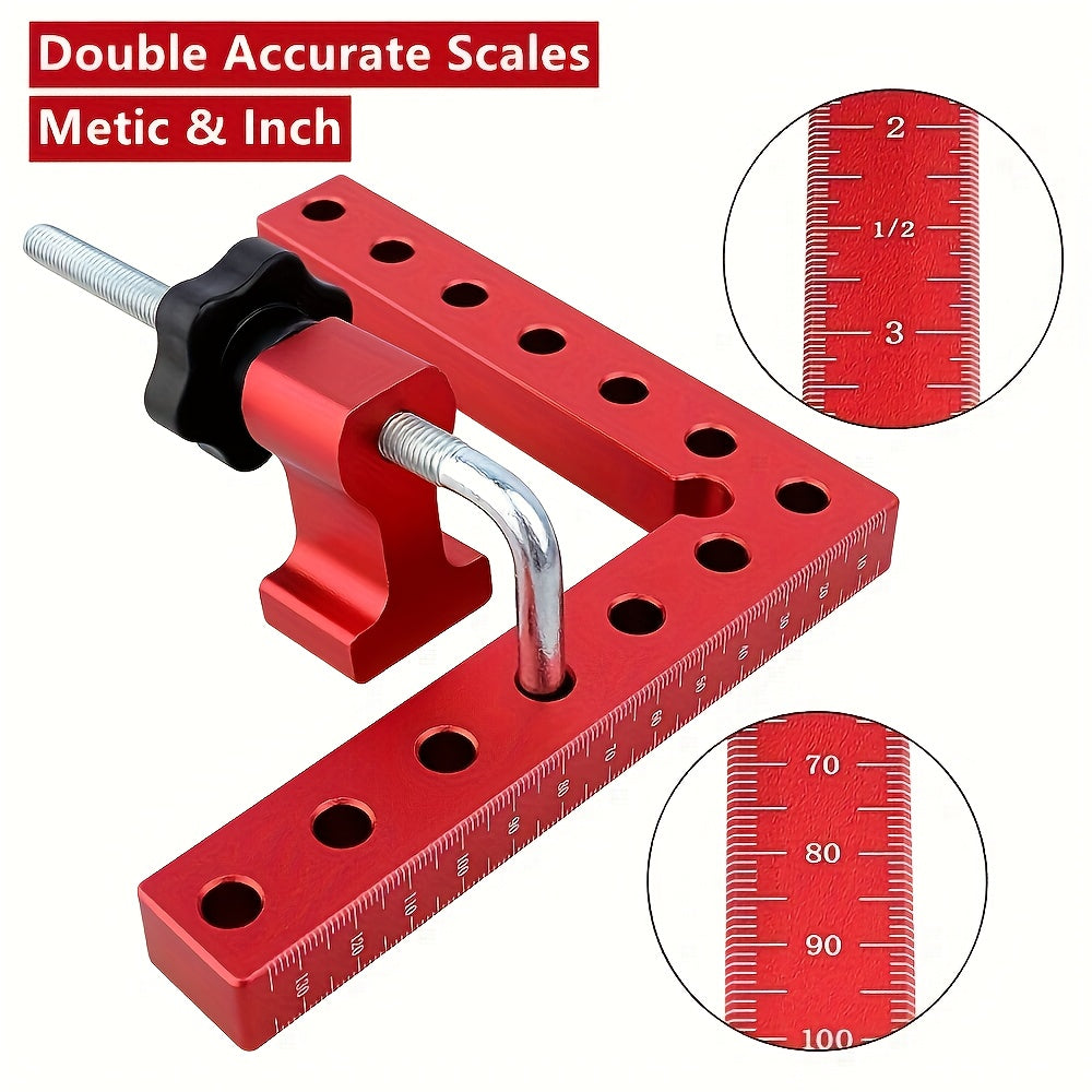 2-Pack Aluminum Alloy 90° Corner Clamps TJR5L7B