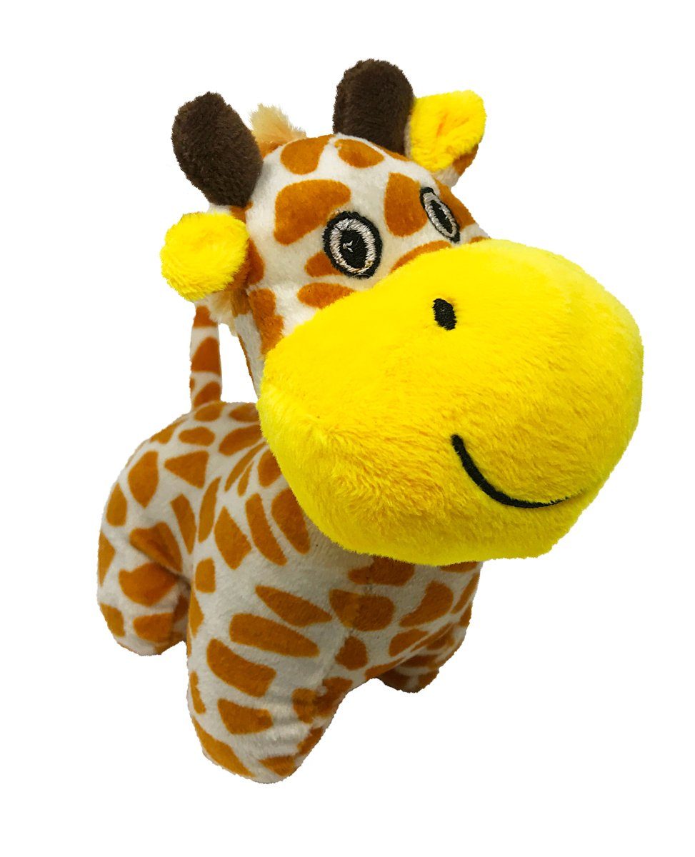 Dogline 6" Giraffe Mini Dog Toy