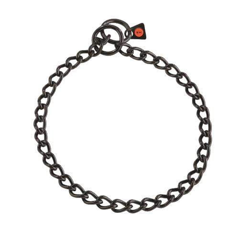 Dogline Herm Sprenger - Slide Chain Collar - Black Stainless Steel