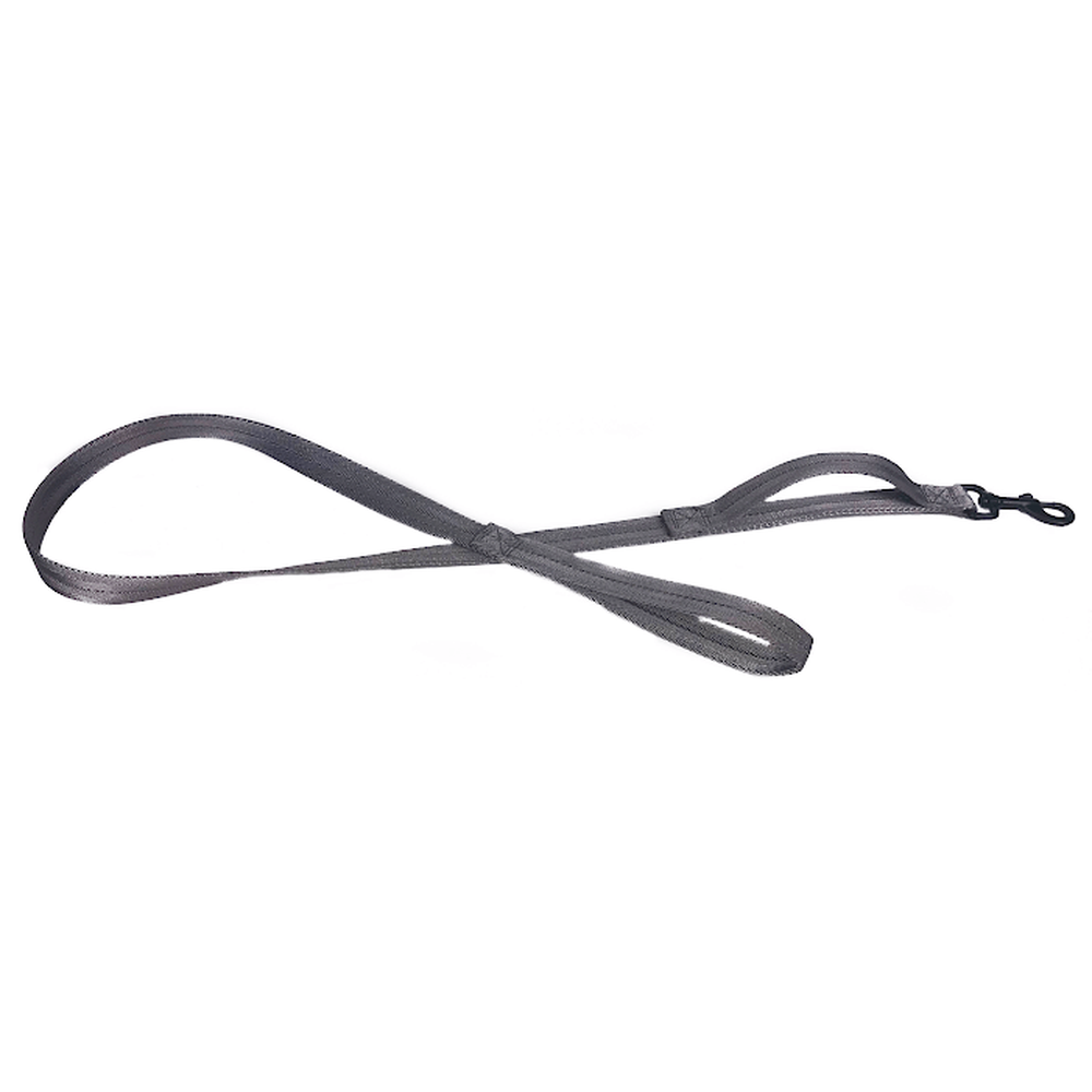 Dogline Nylon Flat Leash + Built-in Traffic Handle
